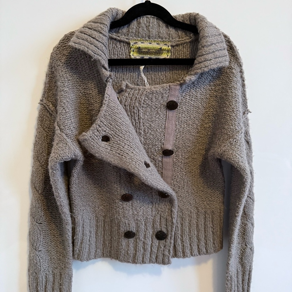 Free People Vintage Cardigan Sweater - Picture 4 of 11